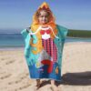 Toalla de playa con capucha para niñas y niños - Imagen 15